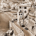 1953, Amalfi: l'ingresso da Atrani e l'epoca d'oro della SS163