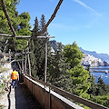 Ad Amalfi al via i lavori per riaprire la passeggiata panoramica Longfellow