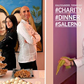 Dalla Costa d'Amalfi Pasticceria Pansa e lo chef stellato Alessandro Tormolino alla Charity Dinner della Caritas di Salerno