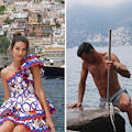 Il calciatore Juan Iglesias e la modella Estela Grande terminano la vacanza da sogno in Costa d'Amalfi 