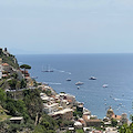 Il superyacht a vela "Maltese Falcon" a Positano: l’aveva fatto costruire il magnate americano Tom Perkins 