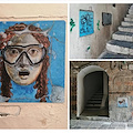 #lartesanuotare: lo street artist Blub dissemina Amalfi dei suoi graffiti a tema mare