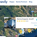 Navily on line, l'APP per trovare il vostro ormeggio anche in Cositera Amalfitana