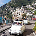 Positano, grande partecipazione al Meeting FIAT 500 dedicato a Tonino Ercolano /FOTO