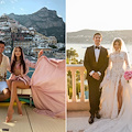 Tornano virali le foto dell'estate positanese di Marinela Bezer e Vlad Gatcan, oggi sposi