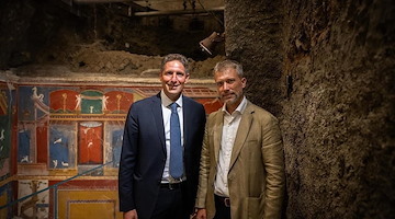 "Comunicare l'Archeologia", Gabriel Zuchtriegel premiato a Positano per la valorizzazione del patrimonio di Pompei