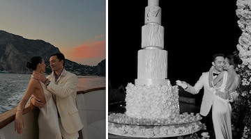 Il matrimonio da sogno di Ed Westwick e Amy Jackson tra il Cilento e la Costiera Amalfitana