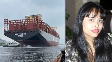 La nuova nave MSC porta il nome dell’amalfitana Vivienne, figlia del Capitano Barra /FOTO