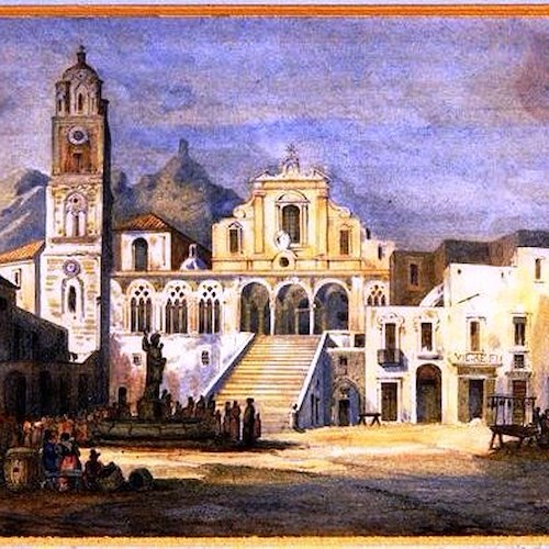 Duomo di Amalfi<br />&copy; Consalvo Carelli - metà '800