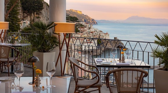 Cena a 4 mani al ristorante Dei Cappuccini di Anantara Convento di Amalfi Grand Hotel